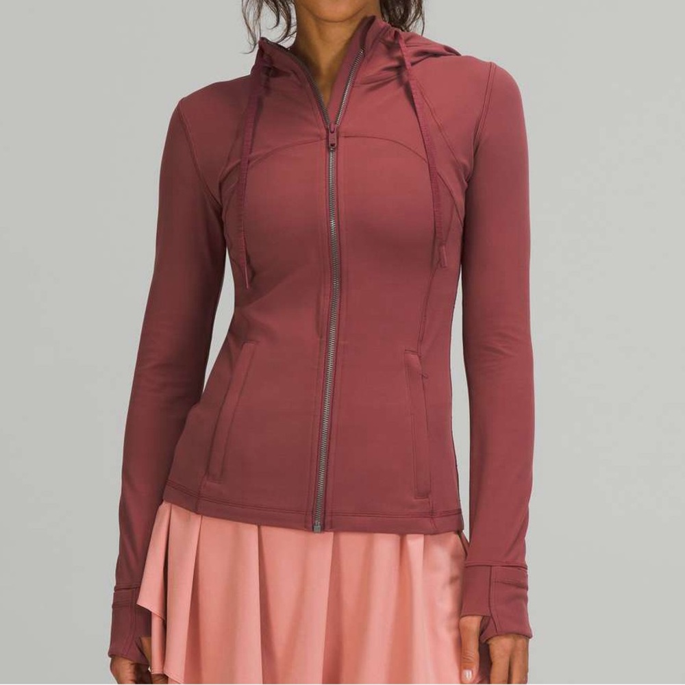 ❤️NWT HOODED DEFINE JACKET IN NULU FABRIC - Picture 3 of 14